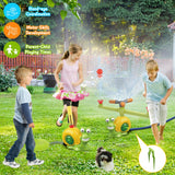 Water Sprinkler Toy For Kids Outdoor Water Toys For Yard Summer Lawn Pool Party Fun For Boys And Girls Water Toys For Kids Aged 3 And Above Yellow