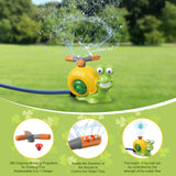 Water Sprinkler Toy For Kids Outdoor Water Toys For Yard Summer Lawn Pool Party Fun For Boys And Girls Water Toys For Kids Aged 3 And Above Yellow