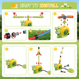 Water Sprinkler Toy For Kids Outdoor Water Toys For Yard Summer Lawn Pool Party Fun For Boys And Girls Water Toys For Kids Aged 3 And Above Yellow